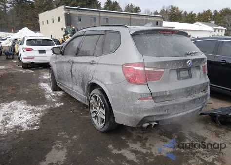 2011 BMW X3 xDrive35I from USA, damaged, VIN 5UXWX7C53BL734492